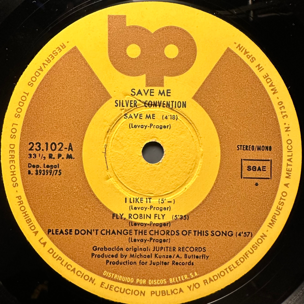 Silver Convention- Fly, Robin, Fly (Испания 1976г.)