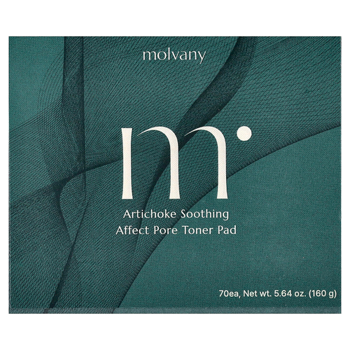 Molvany, Pad, успокаивающий тоник для пор, с артишоком, 70 шт., 160 г (5,64 унции)