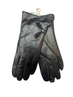 Перчатки. Женские. Материал верха: Кожаные. Подклад: Плюш-флис. Очень мягкие. 10 шт в упаковке.