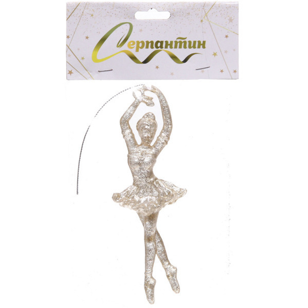 Подвеска «Волшебный танец» 14*5 см, Золото