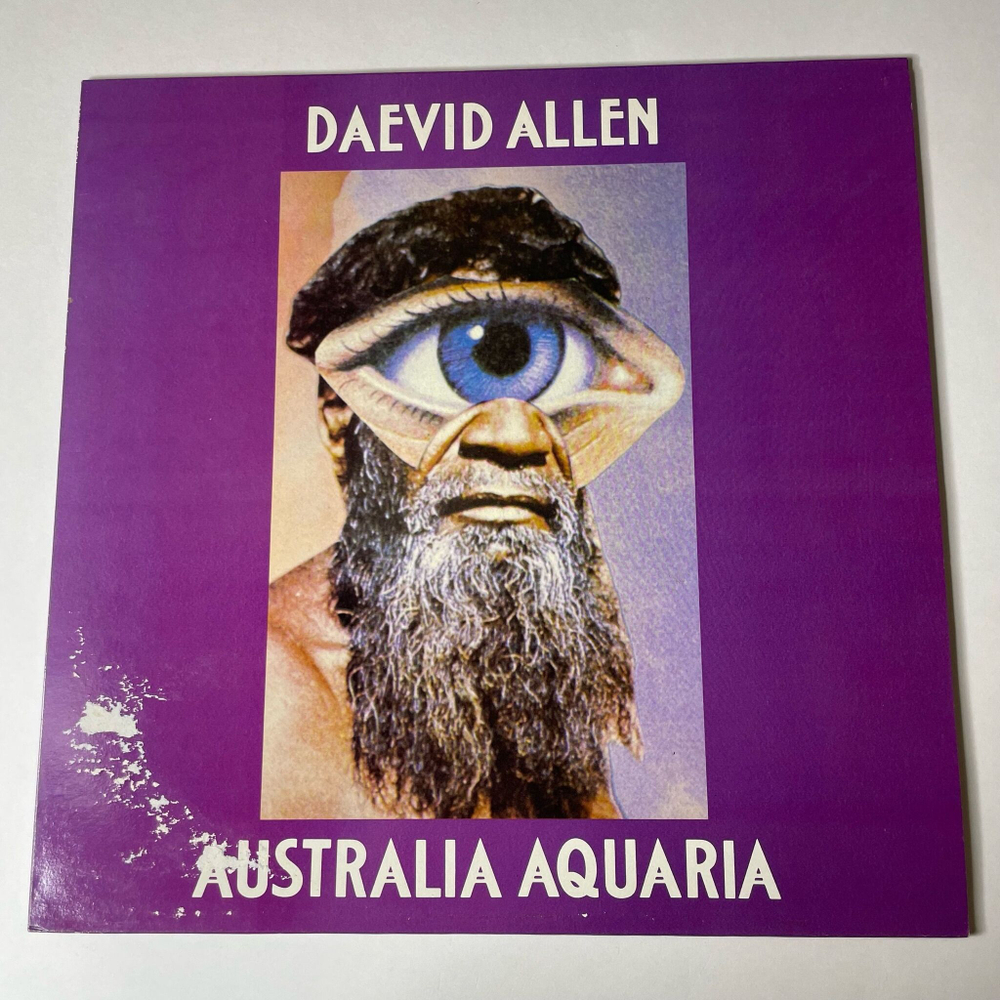 Винтажная виниловая пластинка LP Daevid Allen Australia Aquaria / She (UK 1990)