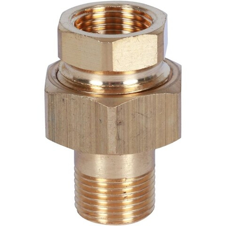 Разъемное соединение американка ВН, уплотнение под гайкой o-ring кольцо 3/8 STOUT