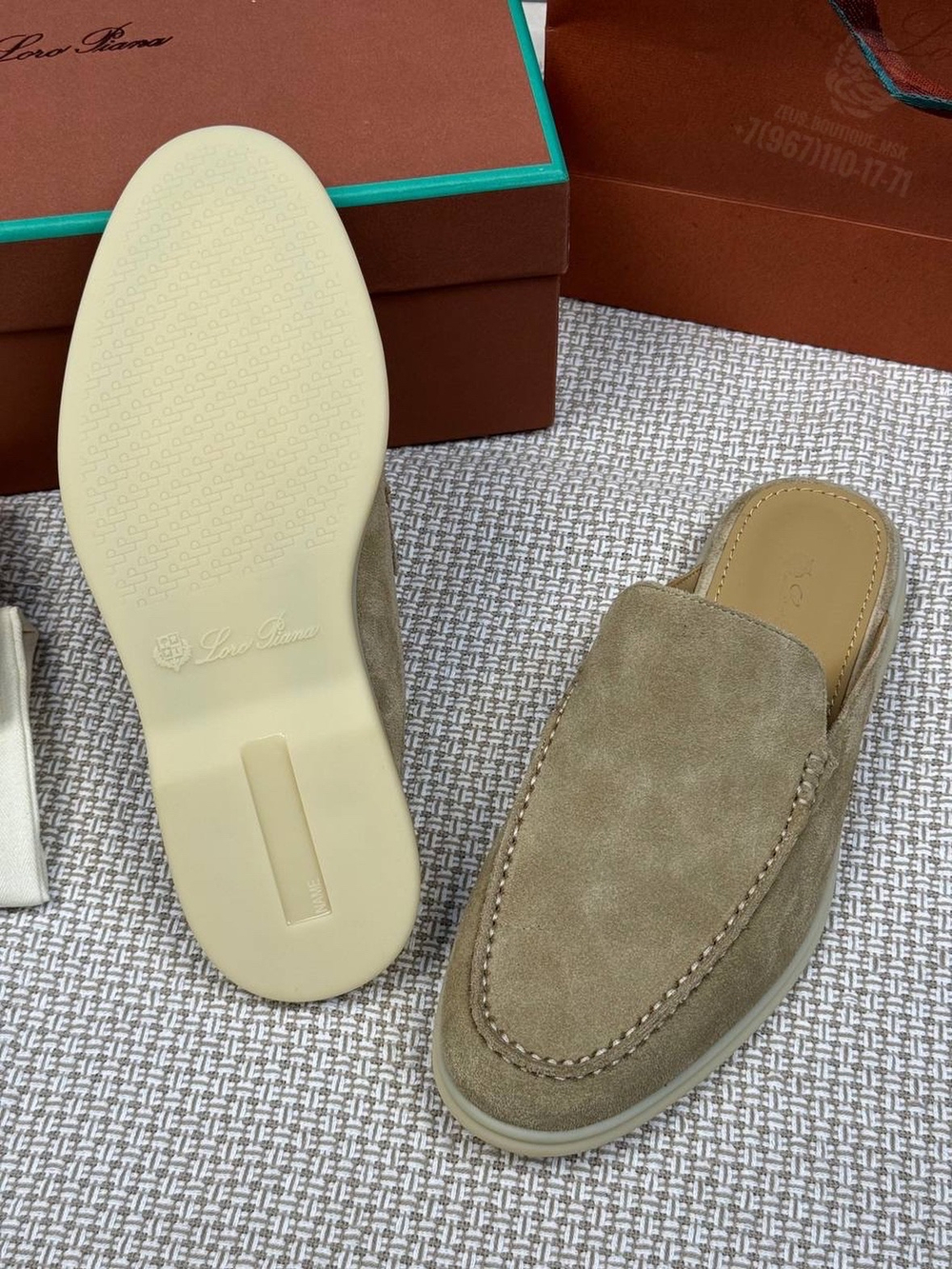 Мюли Loro Piana Babouche Walk