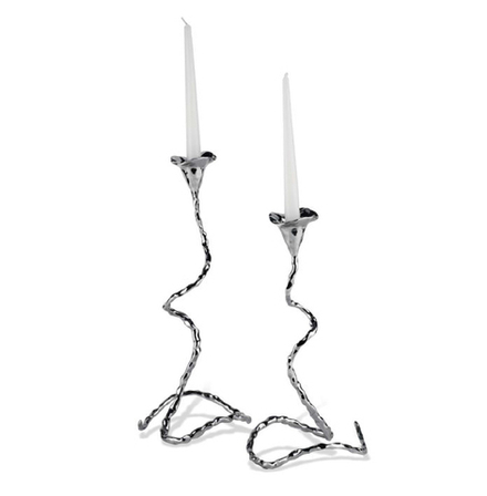 Mukul Goyal Подсвечники большие ИДЕН (2 предмета), хром MG306