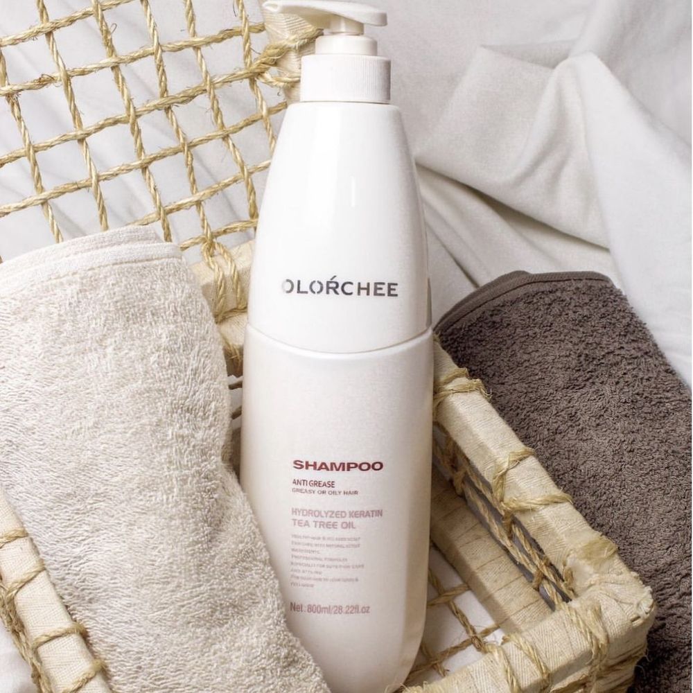 OLORCHEE Anti grease shampoo (белый), 800 ml