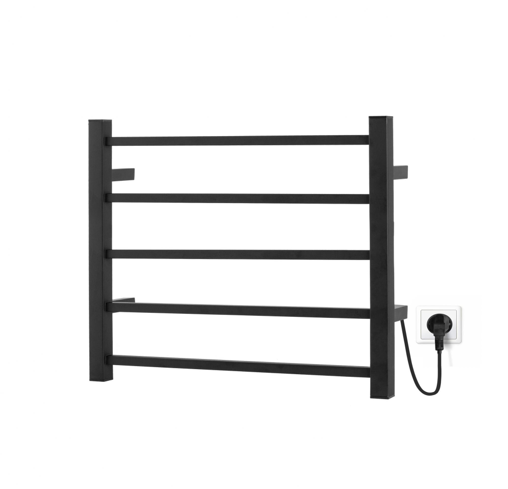 Полотенцесушитель I-TECH, RUMBA, 65W, 53*40, чёрный матовый I 05 330