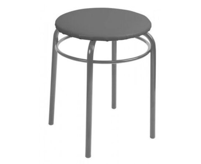 Табурет для кухни Мебель для дома Табуретка кухонная и для прихожей мягкая Nika Ника Макси Серый АРТ ТНМ/С