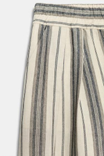 Пижамные брюки в полоску из коллекции ZW - ZARA