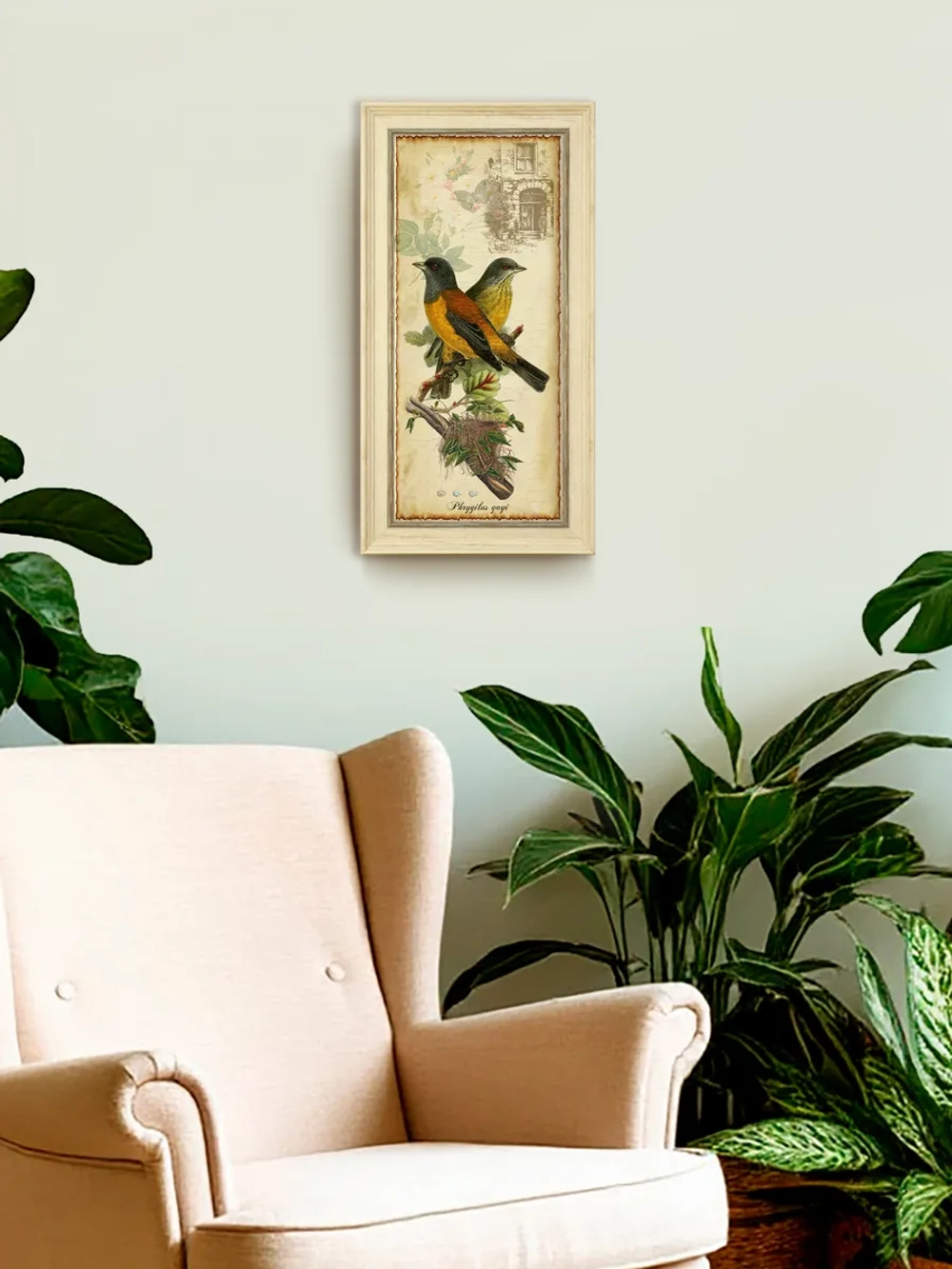 Картина на стену интерьерная на холсте 26*50 см