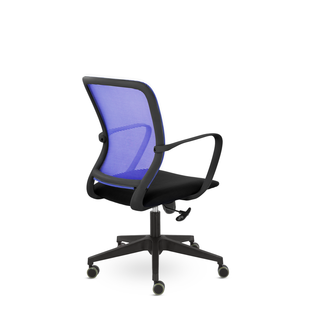 Кресло М-806 Хэнди/Handy blackPL Ср JD-06/D26-28 (синий/черный)