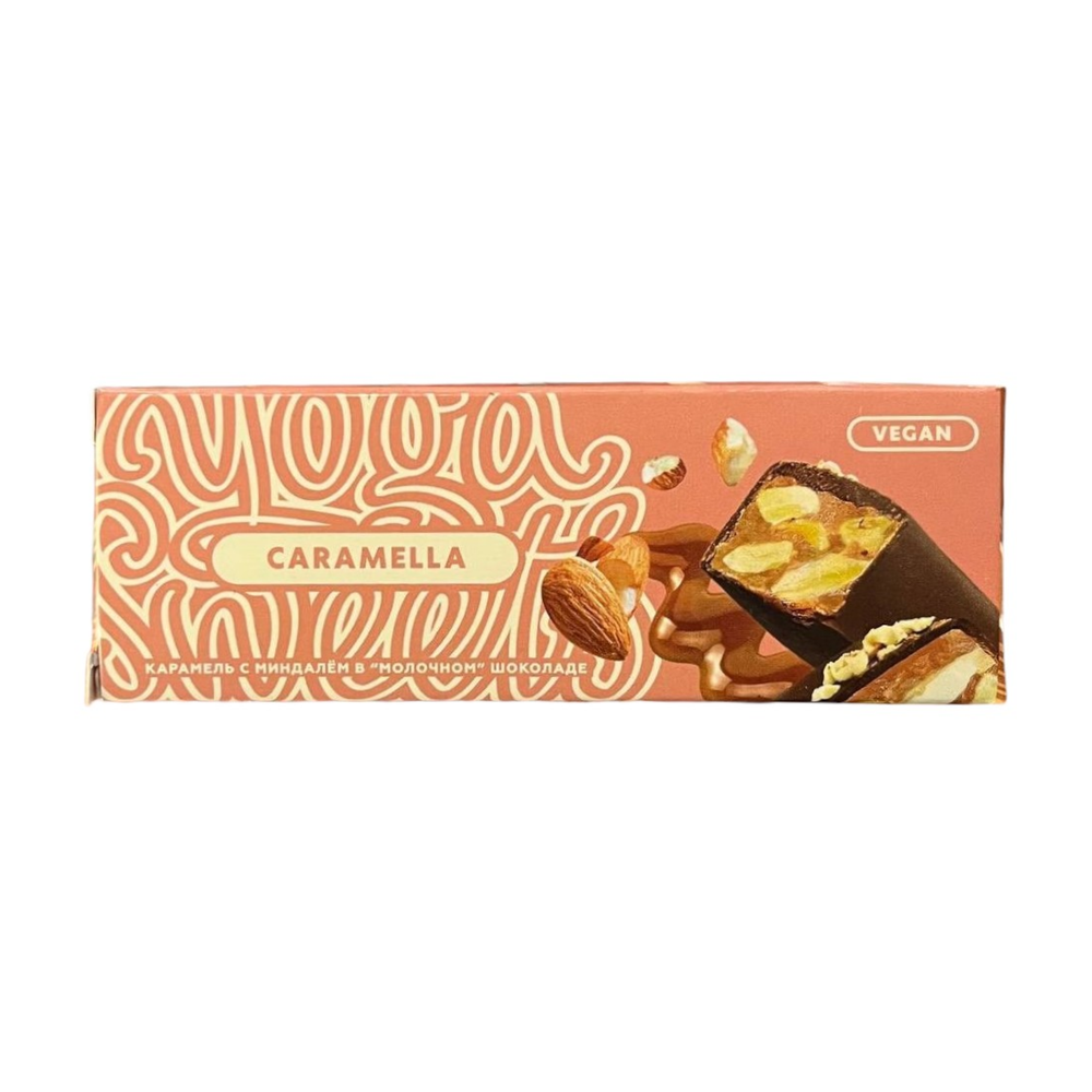 Батончик CARAMELLA с миндалем Yoga Sweets, 45 г