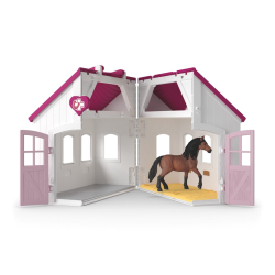 Schleich Horse Club - Клиника для лошадей ЗДОРОВЫЕ КОПЫТА + жеребец породы андалузской 42787