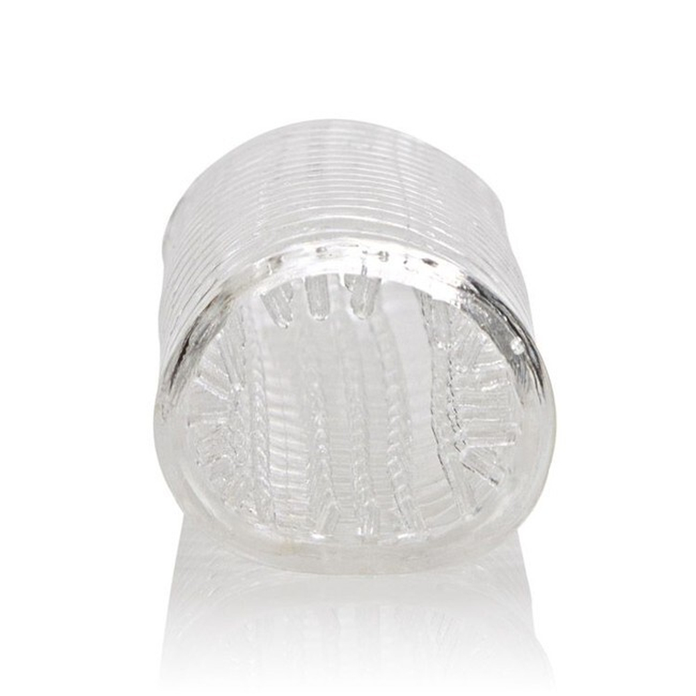 Мастурбатор с "усиками" Hand Job Stroker (Цвет: прозрачный)