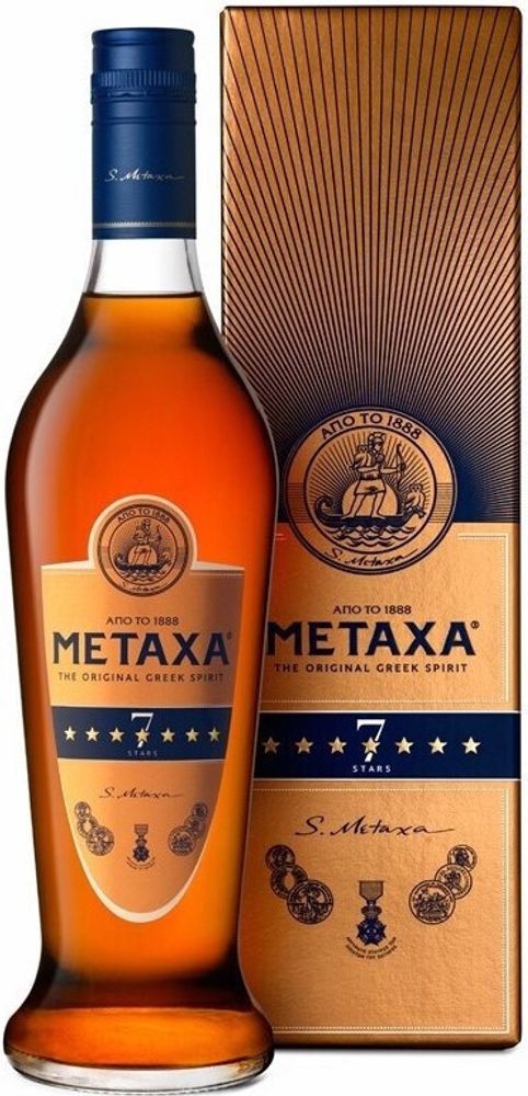 Спиртной напиток Метакса 7* 0,7 п/у 40%