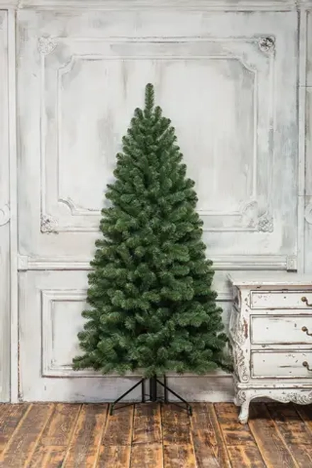 Искусственная елка пристенно-угловая Эльза 180 см., мягкая хвоя, ЕлкиТорг (55180)