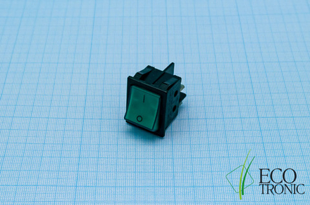 Выключатель зеленый к мод. 206 (E00-610V01/R)