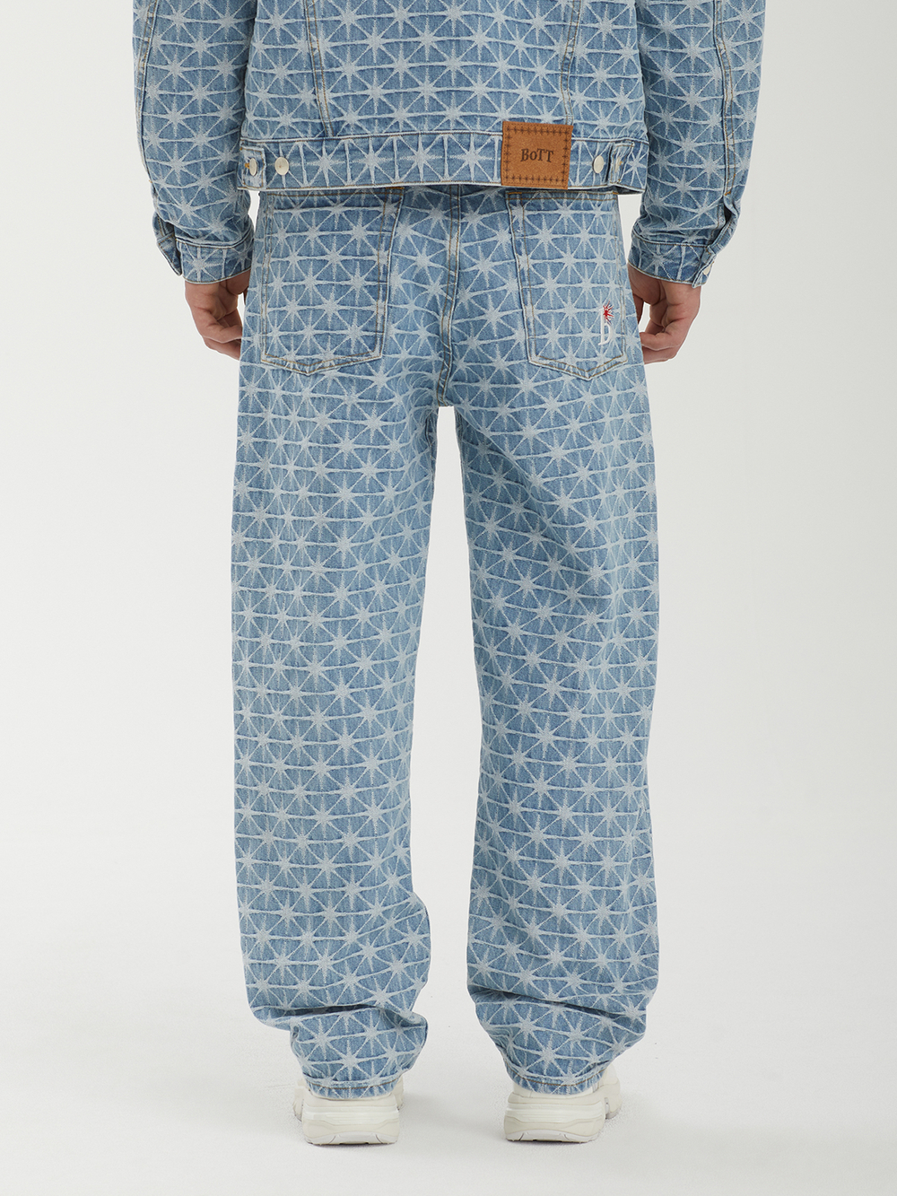 Мужские Джинсы (Regular Fit) Sparkle Monogram
