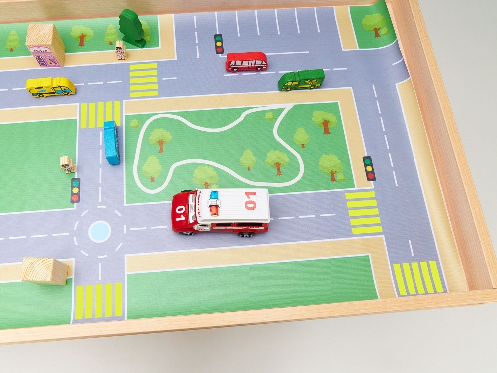 Игровой ландшафтный стол Правила дорожного движения