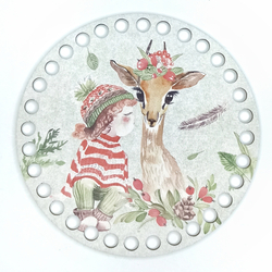 Донышко Принт Детское 15см Дизайн в ассортименте