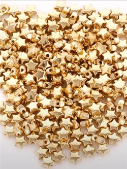 Бусины Звёздочки, 6мм, 100шт