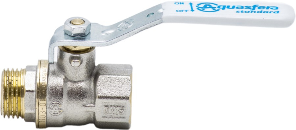 Кран шаровой 1103 Aquasfera Standard 1 1/2″ Ду40 Ру16