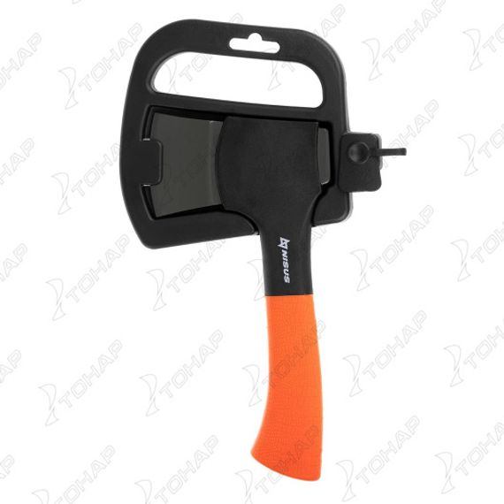 Топор Торнадо с обрезиненной рукояткой 550г (N-WL-427A) NISUS
