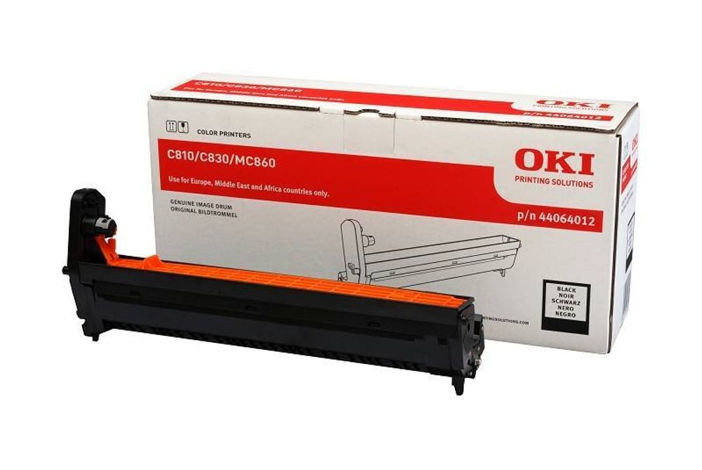 Фотобарабан Oki C801/C810/C821/C830/MC860/MC851/MC861 черный 44064012