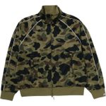 A Bathing Ape Bathing Ape Jackets Moderate Polyester Raglan Sleeve Zip Closure 1m30 115 314 зеленый