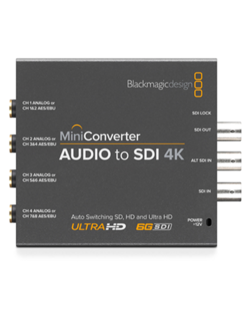 Конвертер Blackmagic Mini Converter – Audio to SDI 4K