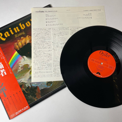 Винтажная виниловая пластинка LP Blackmore's Rainbow Rainbow Rising (Japan 1981) (Obi)
