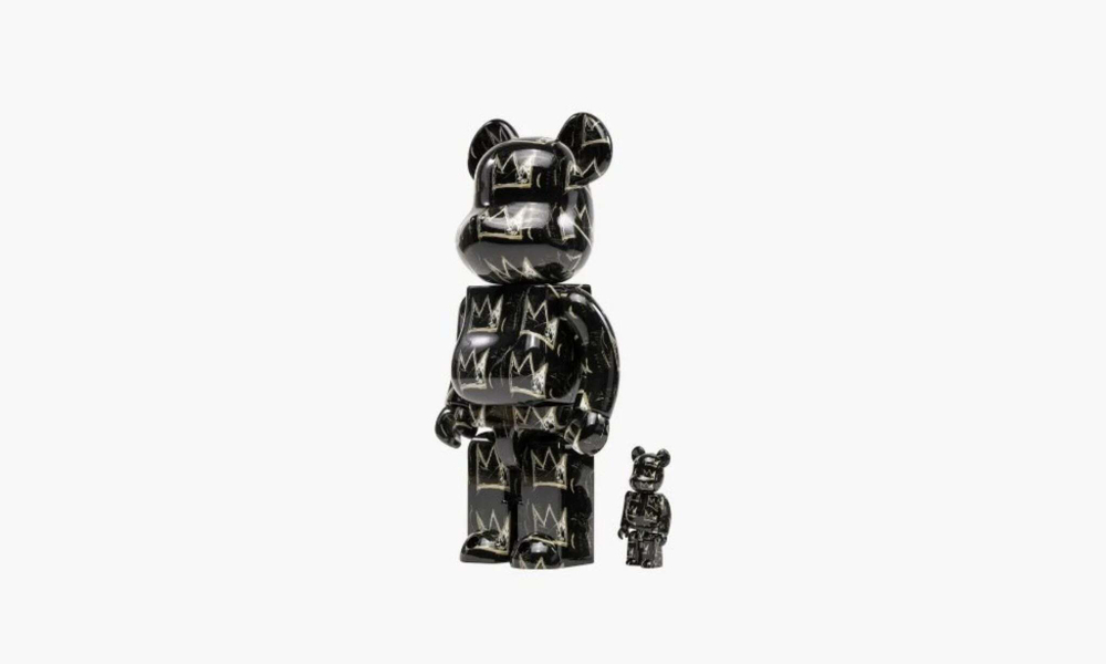 Bearbrick Jean Michel Basquiat #8 "100% and 400%"