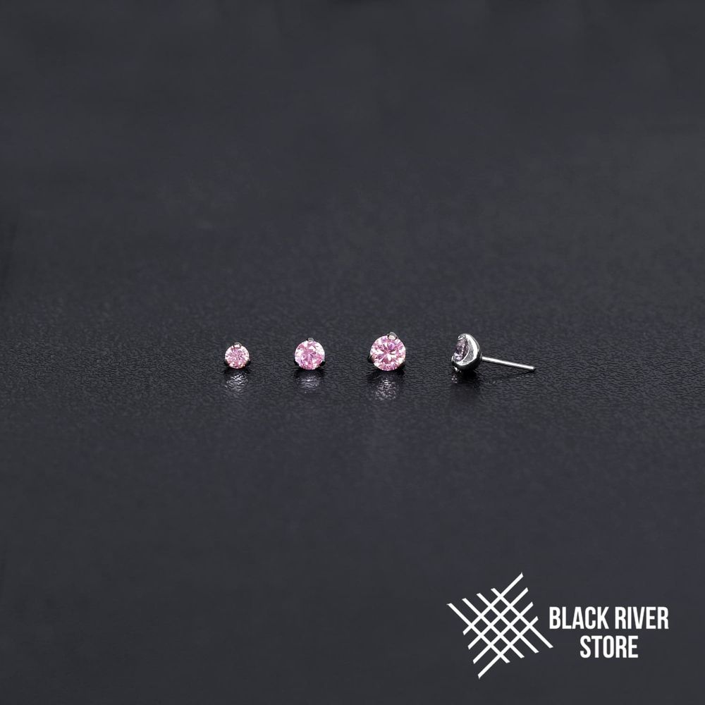 Cubic Zirconia IG Pink Б/Р