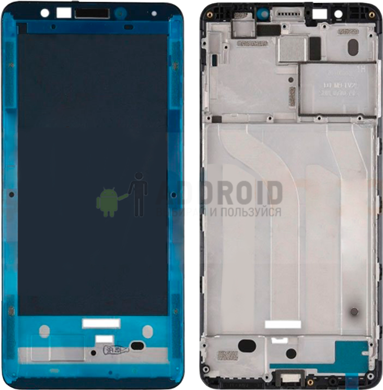 Средняя часть корпуса (рамка) для Xiaomi Redmi 5 черная