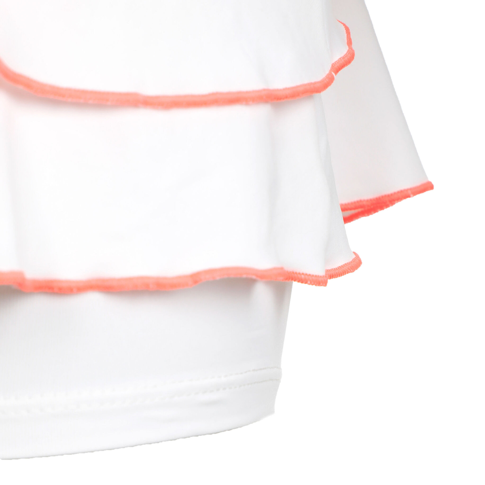 Женская теннисная юбка BB by Belen Berbel Isleta Skirt Women - Coral, White