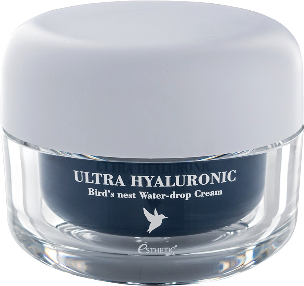 [ESTHETIC HOUSE] Ultra Hyaluronic acid Bird's nest Water- drop Cream - ЛАСТОЧКА/ГИАЛУРОН Крем для лица, 50 мл