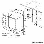 Встраиваемая посудомоечная машина Bosch SPV 4 EKX29E
