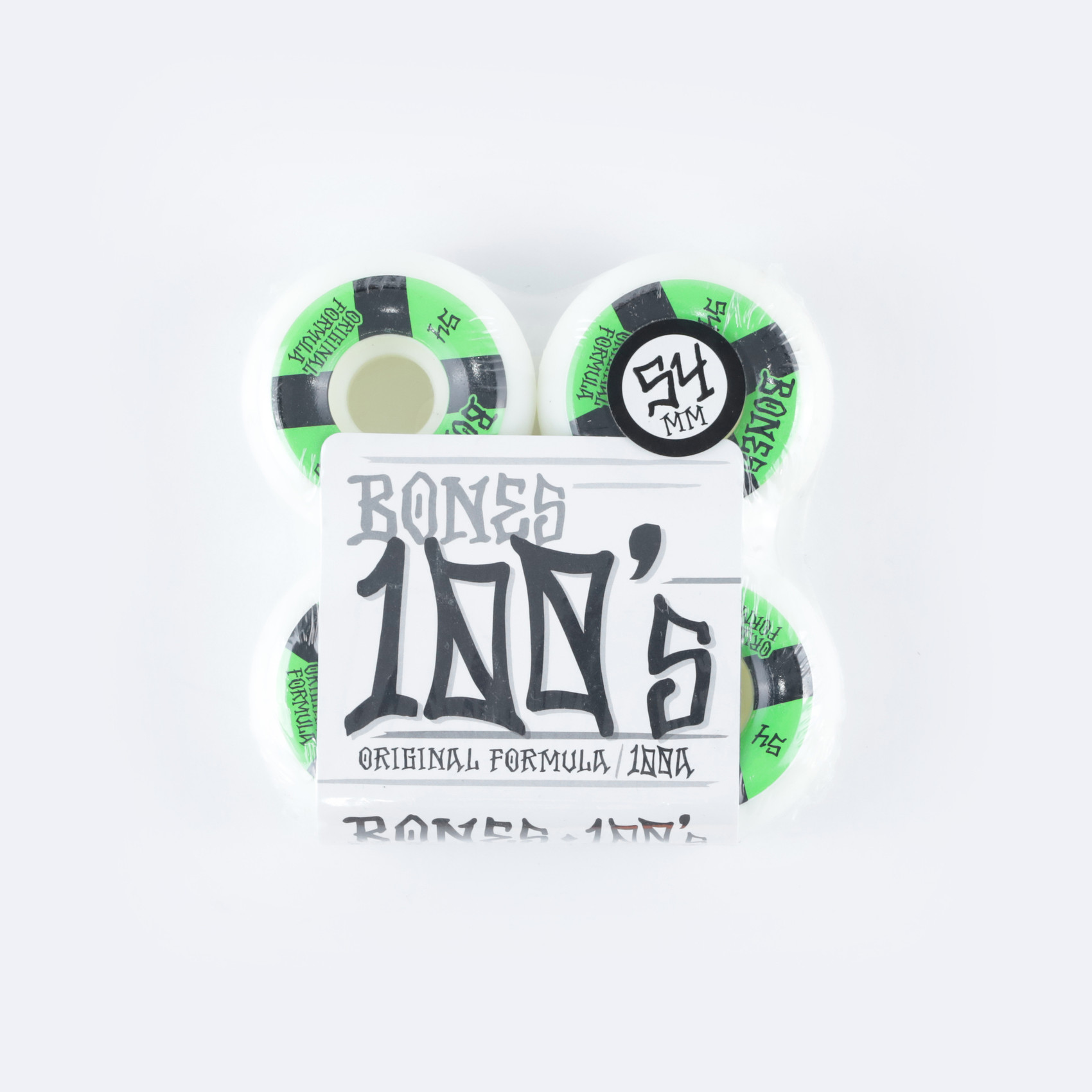 Колеса Bones 100'S OG Formula Sidecut (white) 100A артикул: - купить в магазине Дайс