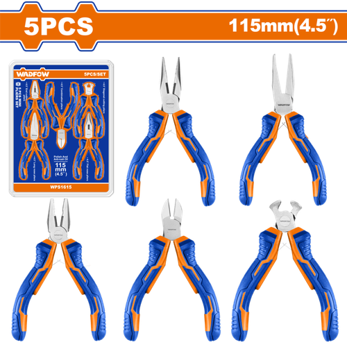 Набор мини плоскогубцев 5 шт (5/30) WADFOW WPS1615