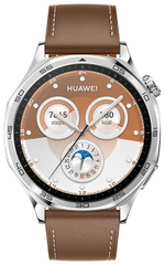 Смарт-часы Huawei Watch GT 5 46 мм серебристый-коричневый