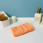 Полотенце махровое 30*50см «Comfort» цвет персиковый 05-018, плотность 300гр/м2 TJ