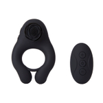 Эрекционное кольцо BeYourLover Abe, 2 мотора и пульт ДУ, 10 см