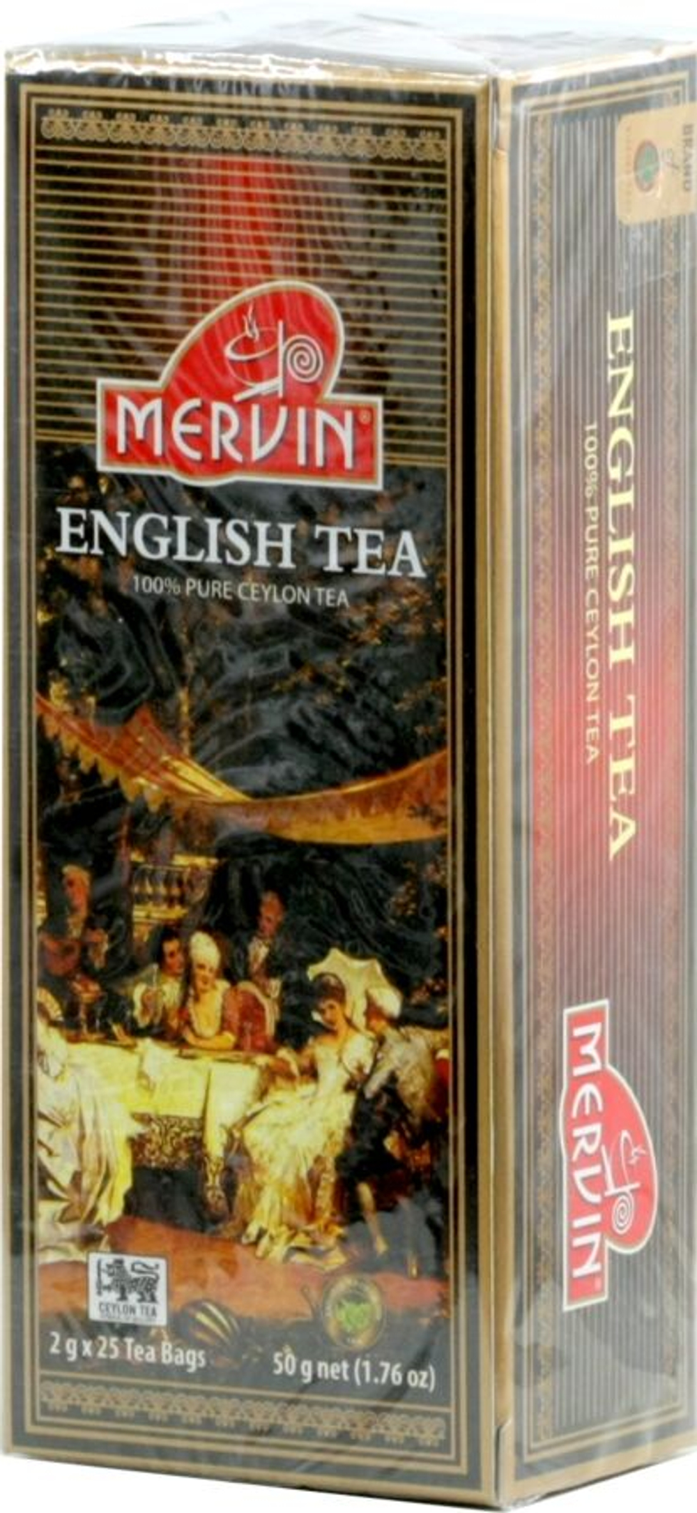 Чай MERVIN ЧЕРН АНГЛИЙСКИЙ 25пак