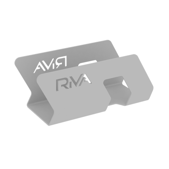 Визитница MAN-31 Металл Серый 90*35*36