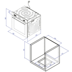 Духовой шкаф Oasis серии Standart D-MNR