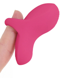Розовый сенсорный вибростимулятор на палец Fuzu Sensa Fingertip Skin Activated Vibe Vibrator