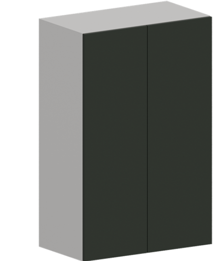 Кухня Модуль ШВ 609 Графит / Насыщенно-зеленый