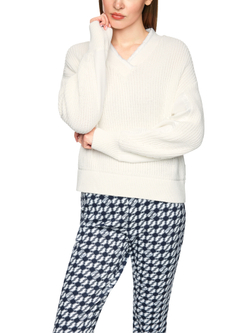 Пуловер из хлопка (Knitted in Germany)