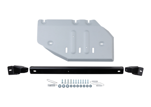 Защита РК Rival для Tank 300 АКПП 4WD 2023-н.в./500 АКПП 4WD 2023-н.в., рынок РФ, алюминий 6 мм, с крепежом, штампованная, 333.4804.2.6