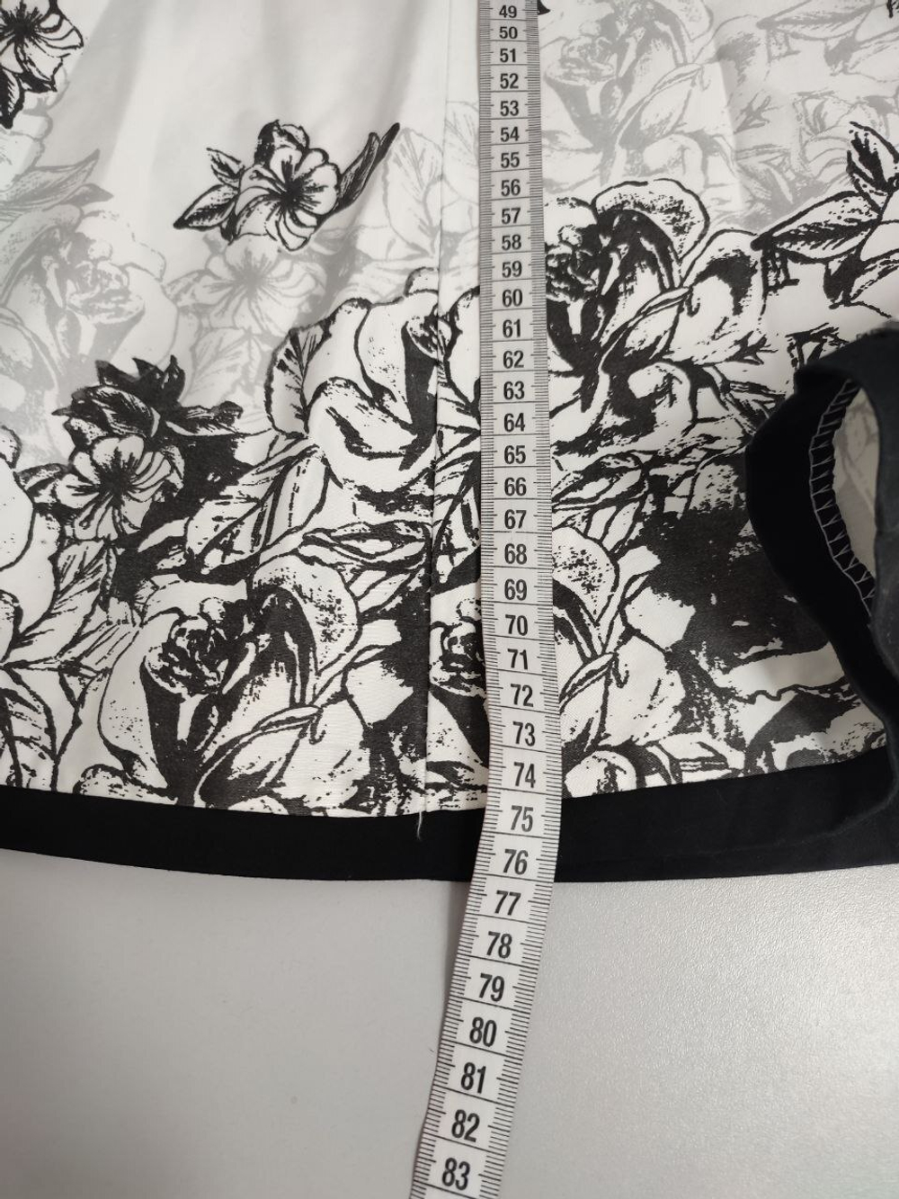 Сарафан с принтом 40 размер