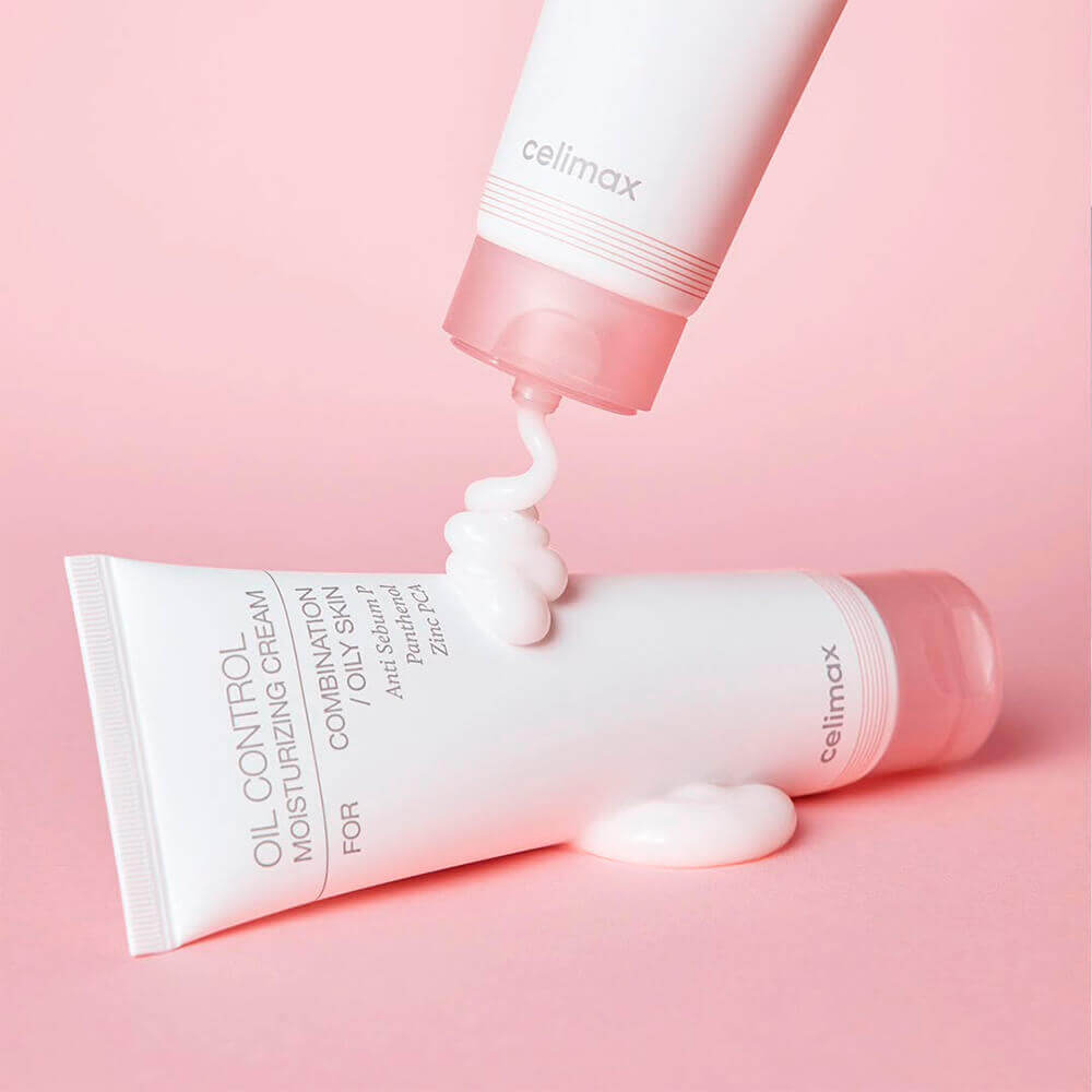 Celimax Увлажняющий крем для жирной кожи , против блеска Oil Control Moisturizing Cream, 80 мл